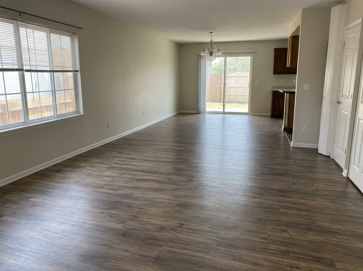 Rental property turnover — after